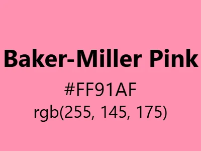 Visual example of Baker-Miller Pink color with its psychologically significant appearance