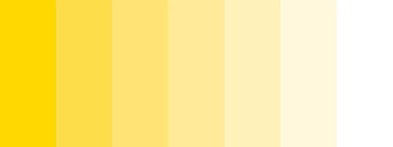 gold and white color palette