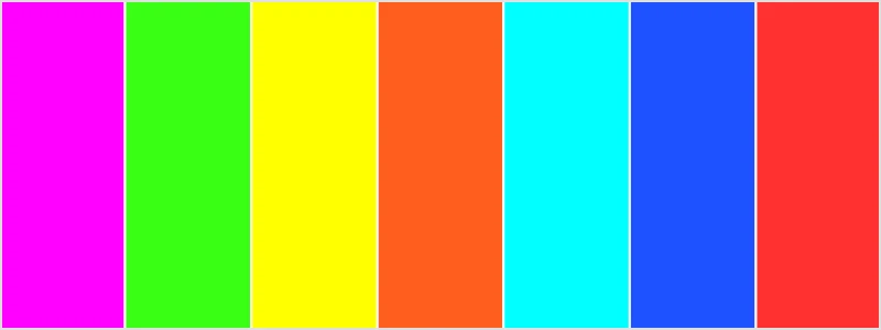 neon color palette
